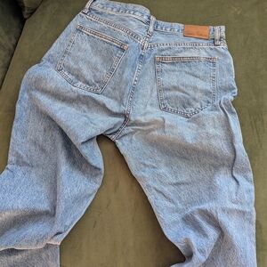 Denim Forum Light Blue Relaxed Jeans